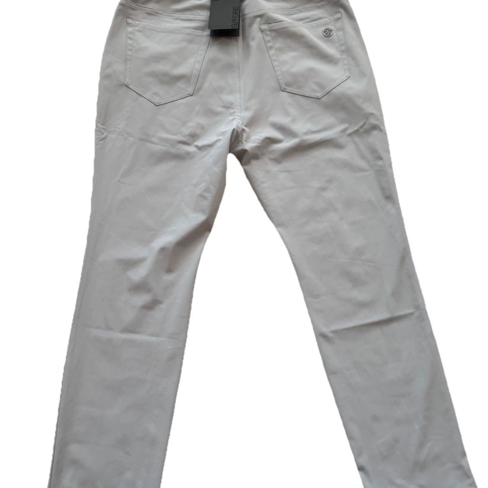 $185 G/Fore Golf Pants Nimbus Tour 5 Pocket Straight Leg Stretch Men 34x30 - Picture 4 of 5